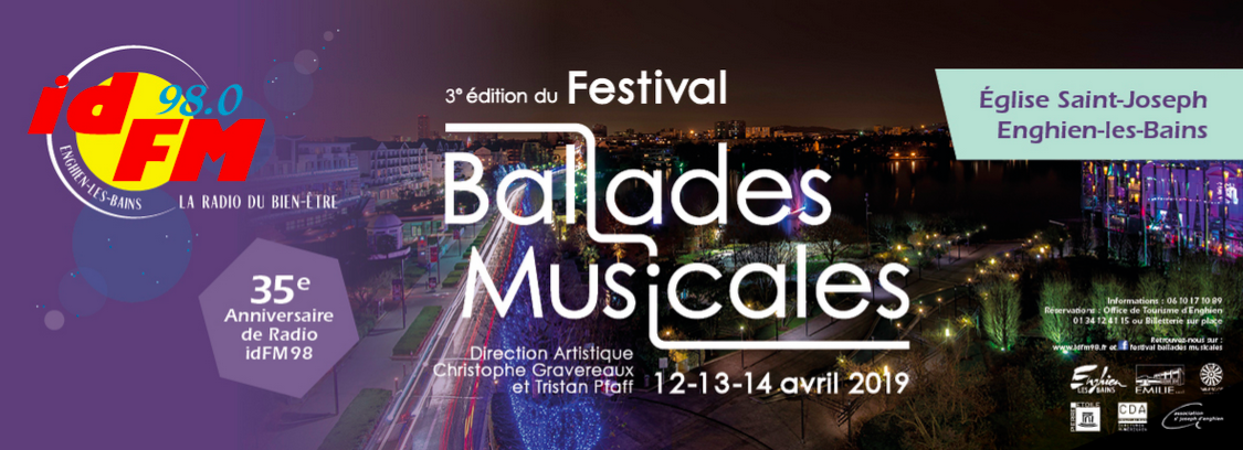14/04/2019 - Ballades musicales, Festival Enghien-les-Bains